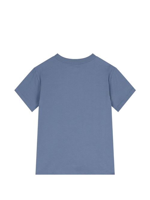 T-shirt bambino Calvin Klein blu a manica corta Calvin Klein Kids | IB0IB02610C4I